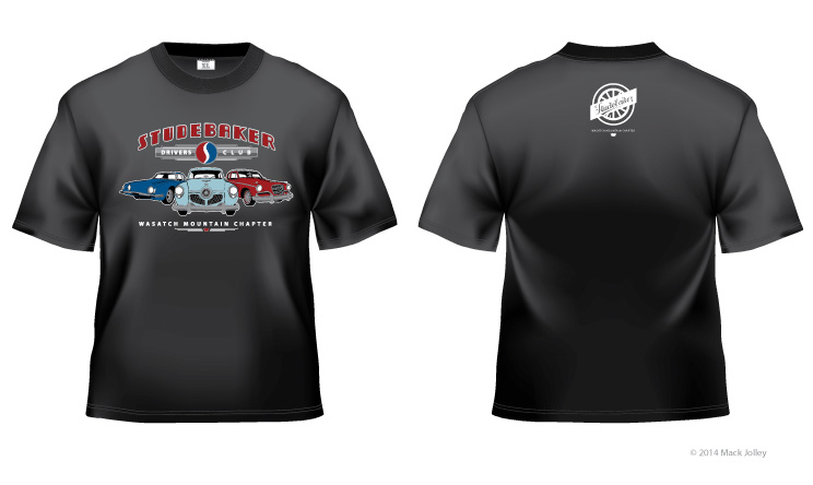 T-Shirt-Studebaker-Drivers-Club